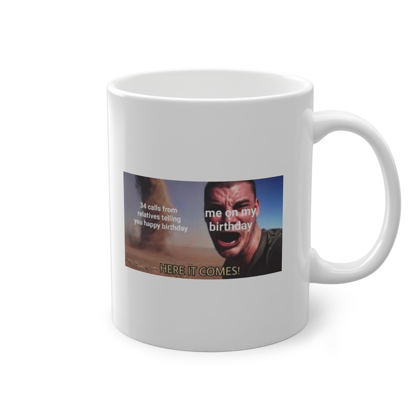 'Calls From Relatives' Mug