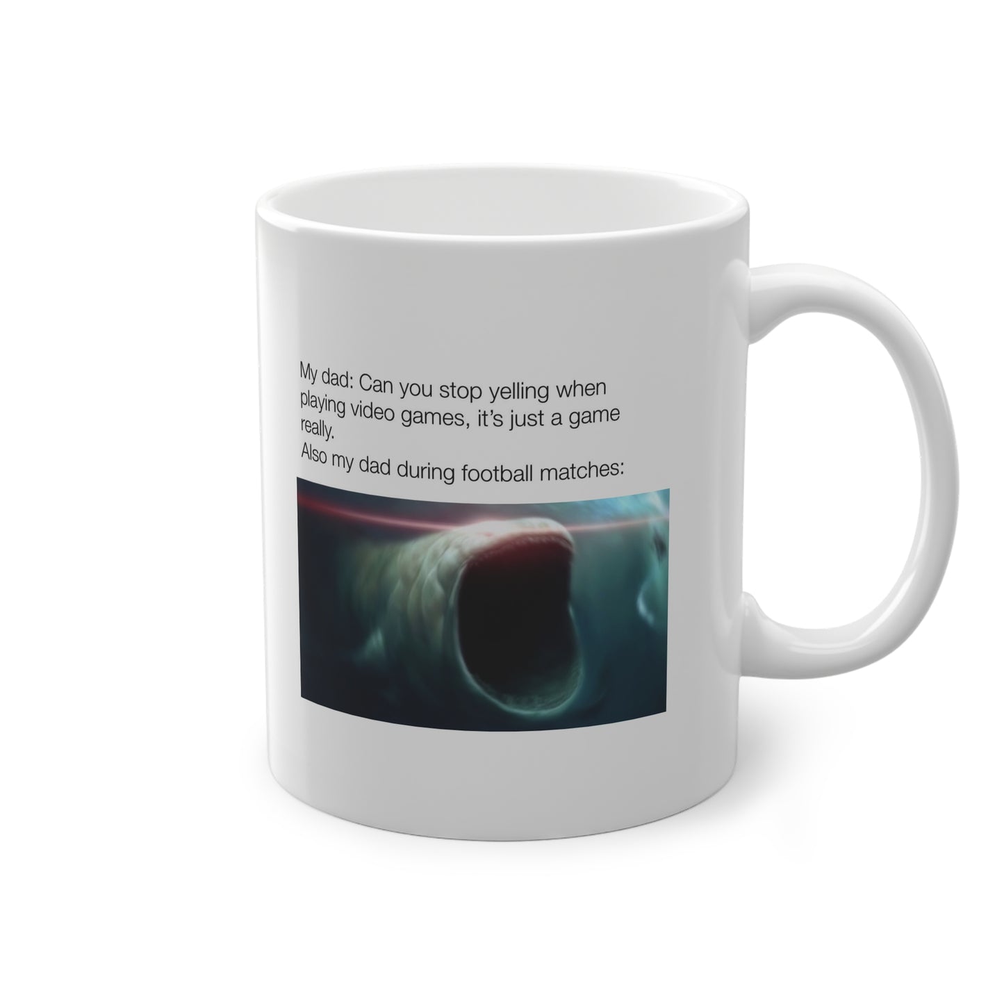 'Dad During Football Matches' Mug