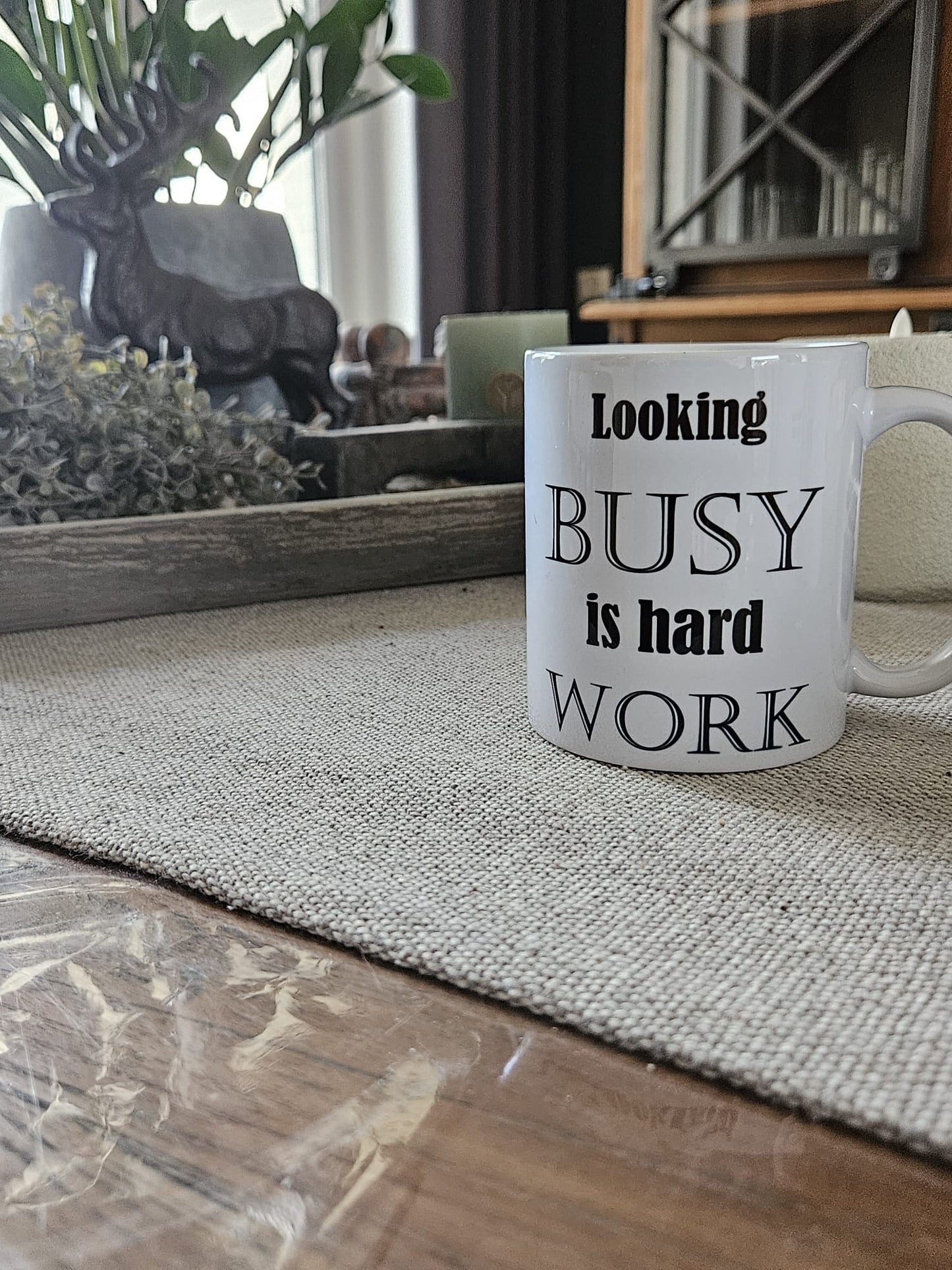 'Looking Busy Is Hard Work' Mug