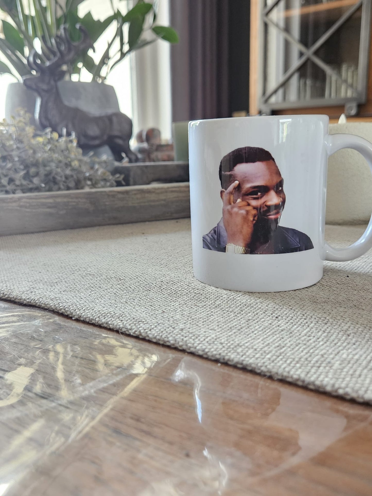 'Thinking Black Guy' Mug