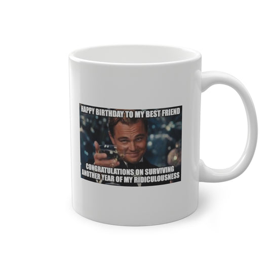 'Happy Birthday To My Best Friend' Mug