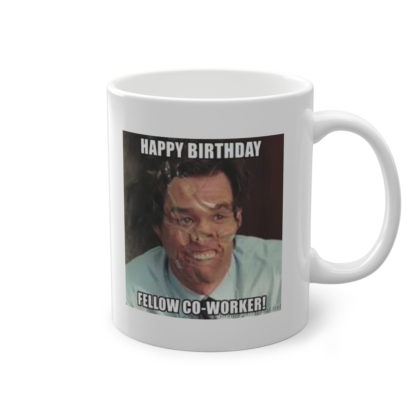 'Happy Birthday Fellow Co-worker!' Mug