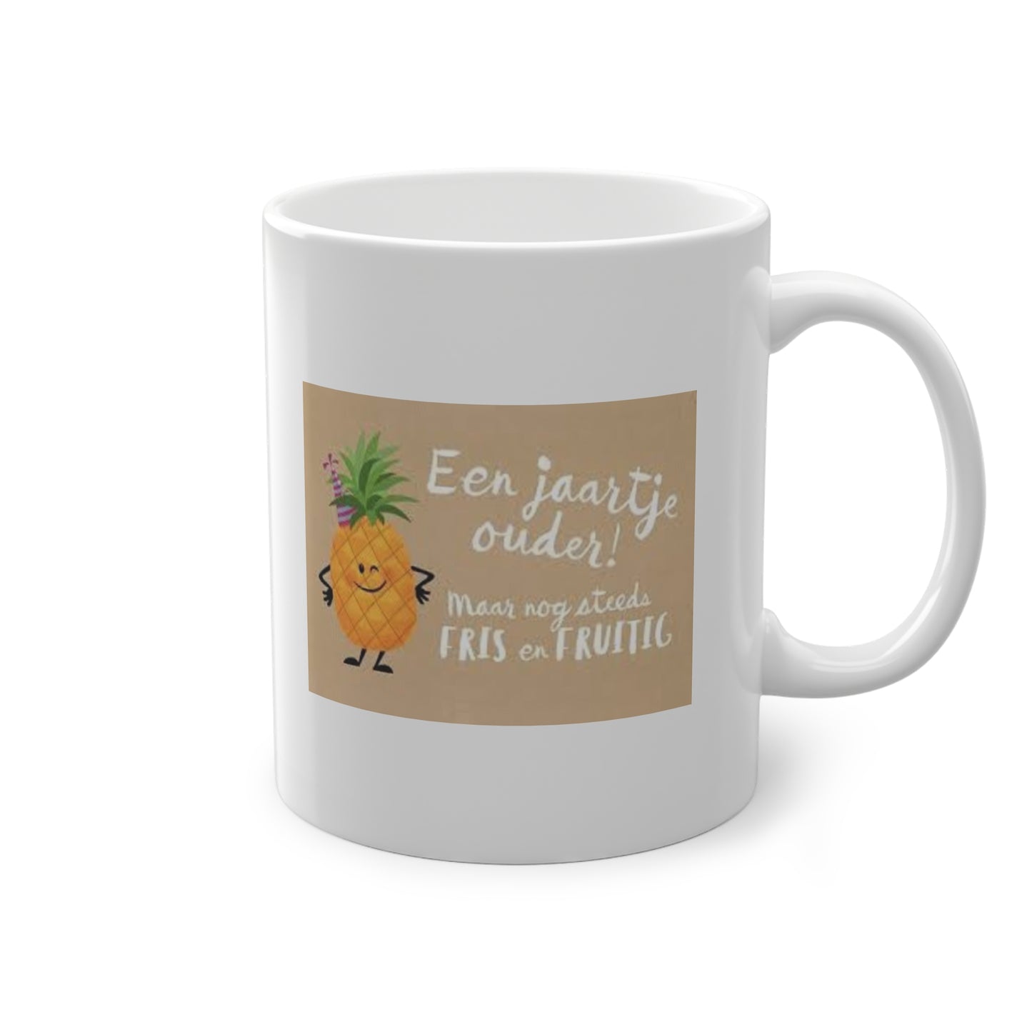 'Een jaartje ouder!' Mug