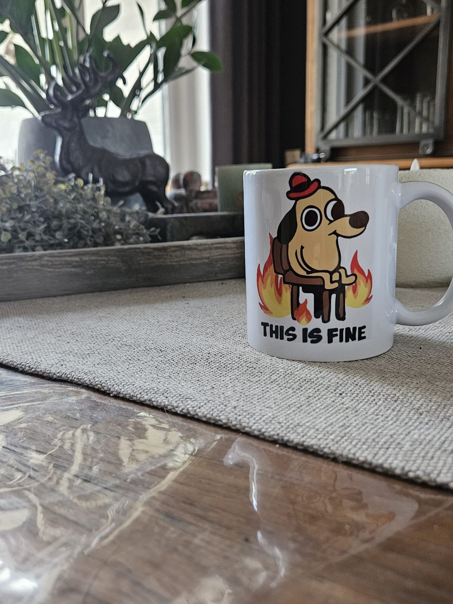 'This Is Fine' Mug